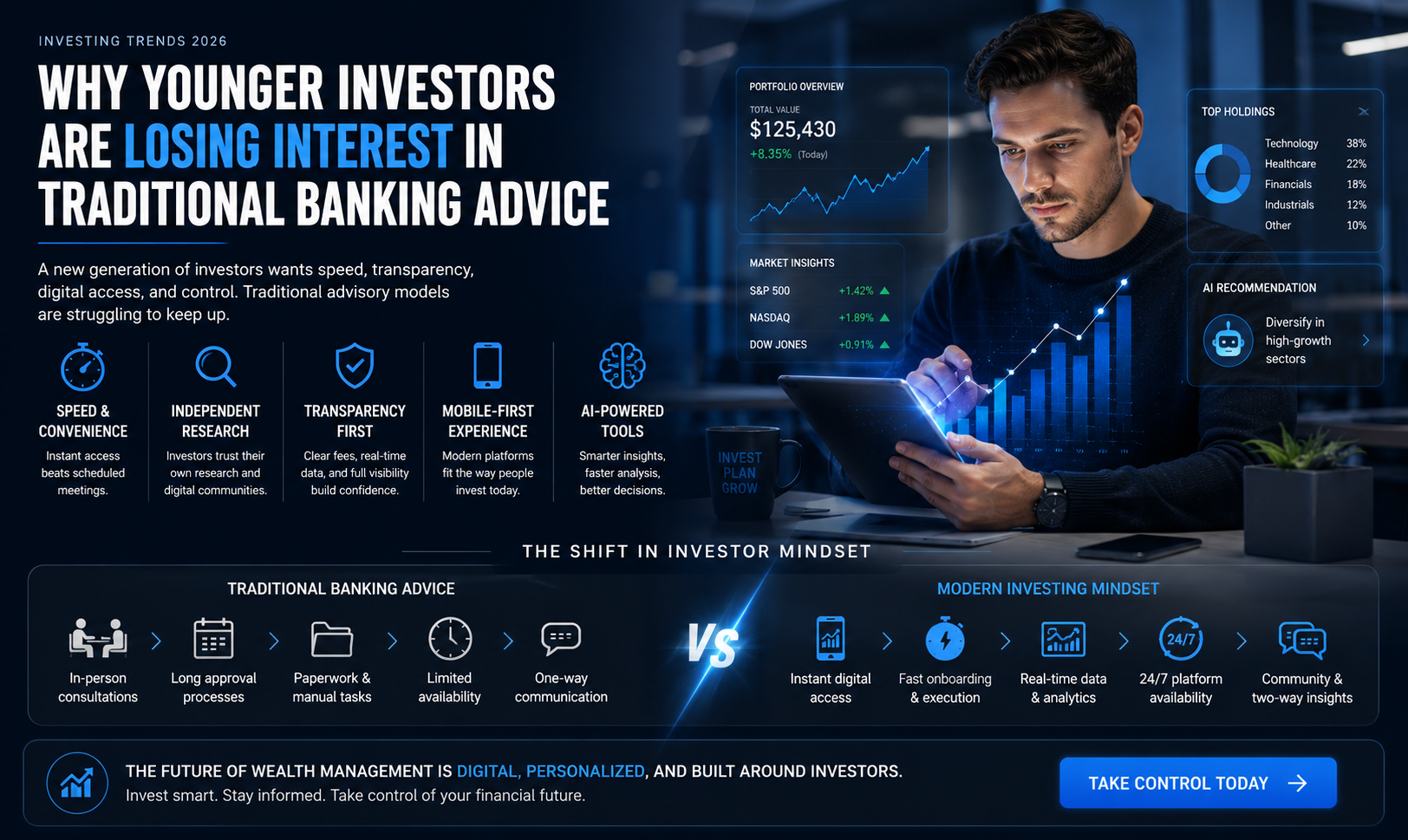 Why Younger Investors Are Losing Interest in Traditional Banking Advice